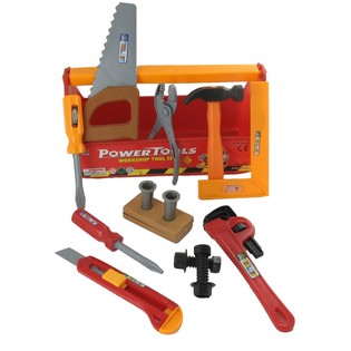 Kids Toy Power Tool Set with Toolbox