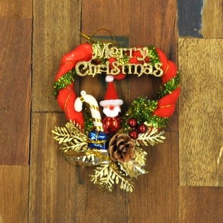 Small Christmas Door Hanger (6 pcs) - B2B Festive Decor