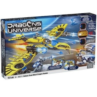 MEGA BLOKS DLUXE DUAL-BLAST DRAGON HUNTER