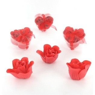 SOAP FLOWER - HEART (13 pcs)