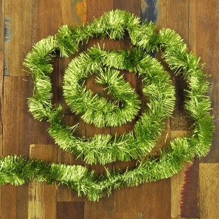 GREEN CHRISTMAS GARLAND OF 30 METERS