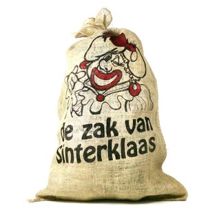 Large Jute Sack for Saint Nicholas & Santa Claus
