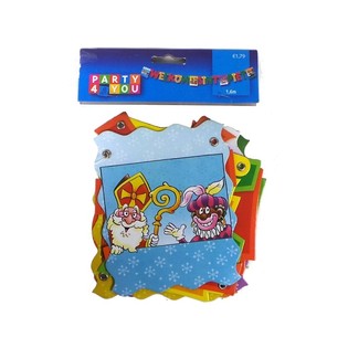 Sinterklaas Garlands 160 cm (6 pcs) - Saint Nicholas Decorations