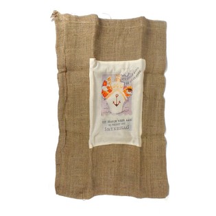 Large Jute St. Nicholas / Santa Sacks (6 pcs.)