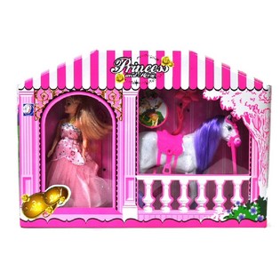 Princess with Horse Toy Set (2 pcs)