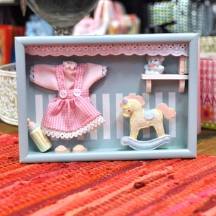 WOODEN 3D CHILDREN ROOM WALL DECORATION - MODEL 2 (4pcs.)