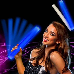 LED FOAM ONLY COLOR - PARTY BAR - BLUE (24st).