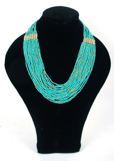 Luxury Turquoise Necklace (Ibiza Look, 1 pc)