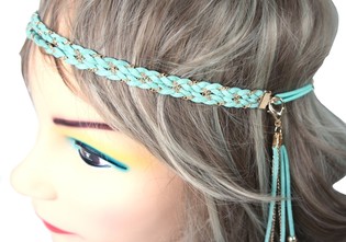 Feather Hairband Mint (1 pc)