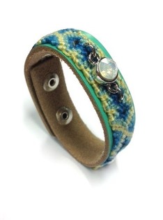 Luxury Ibiza Style Bracelet Mint Green (1 pc)