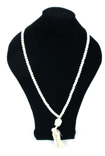 Ibiza Style Necklace Cream Buddha (1 pc)