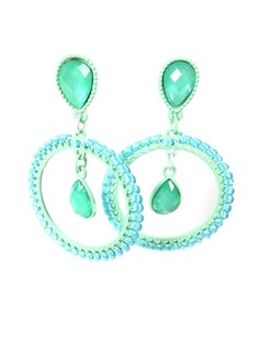Beautiful Ibiza Style Earrings Mint (1 pc)