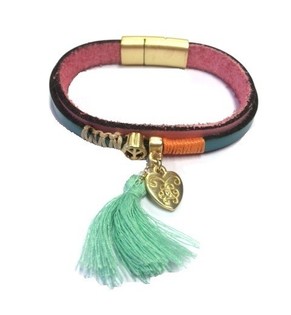 Luxury Bracelet Pink/Turquoise (1 pc)