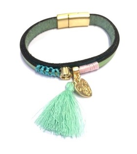Luxury Bracelet Green Heart (1 pc)