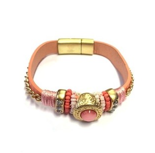 IBIZA LUXURY LOOK BRACELET PINK / GOLD (1st)