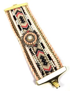 Luxury Bracelet Salmon Pink (1 pc)