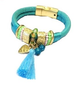 Ibiza Style Turquoise Bracelet (1 pc)