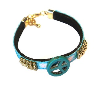 Ibiza Look Bracelet Blue (1 pc)