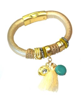 Ibiza Style Bracelet Taupe (1 pc)