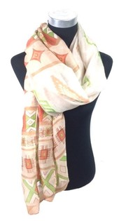 Scarf Beige Ibiza Look (1 pc.)