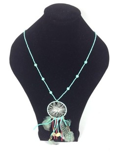 Ibiza Style Necklace Dreamcatcher Mint (1 pc)