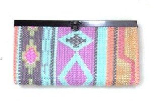 Ibiza Style Wallet Mint/Orange (1 pc)