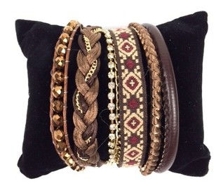 Ibiza Style Bracelet Brown (1 pc)