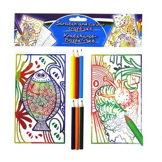 8-Piece Scratch & Color Set (24 pcs.)