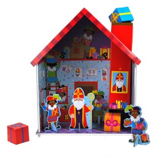 3D Saint Nicholas House Craft Set (2 pcs.)