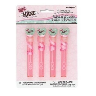 4-Piece Bratz Bubble Blower Set on Card (12 pcs)