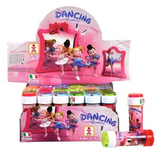 GIRLS BLOW BUBBLES IN DISPLAY (36st).