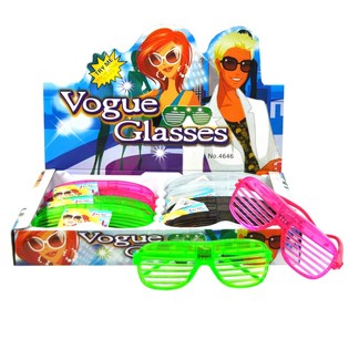 SHUTTER SHADES GLASSES WITH LIGHT (12st).