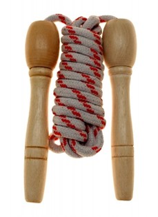 WOODEN JUMP ROPE (25st).