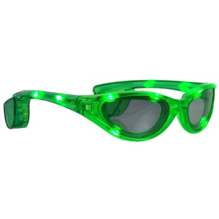 LED SUNGLASSES - COLOR: GREEN (12pcs.)