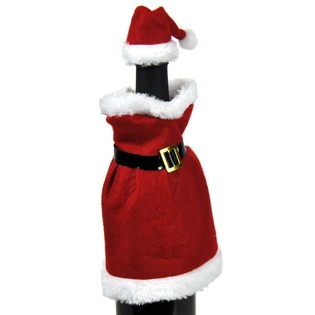 WINE-PULL OVER CHRISTMAS DRESS (12st).