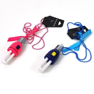 Colorful Lamp on Chain with Bow (12 pcs)