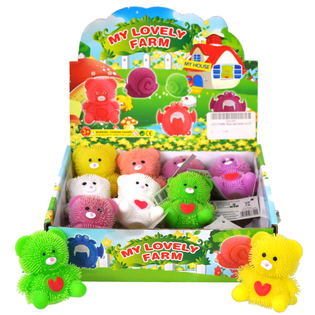 Puffer Bears with LED Light in Display (12 pcs.)