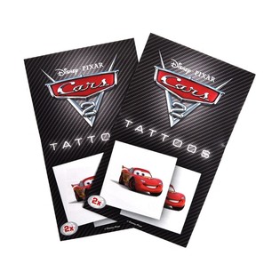 DISNEY CARS 2 TATTOO STICKERS (50st).