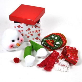 MAKE YOUR OWN CHRISTMAS BOX - MODEL: SNOWMAN