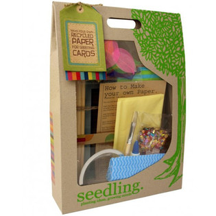 SEED PACKET LING - MAKE YOUR OWN CARDS FROM RECYCLED PAPER