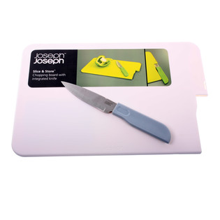 JOSEPH JOSEPH - SLICE & STORE CUTTING BOARD WITH INTEGRATED KNIFE (1 pc.)