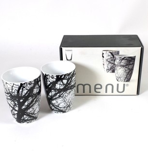 MENU - FOREST Double-Walled Thermal Mug Set of 2 (1 set)