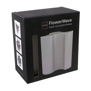 D-ZN - Flower Vase FLOWERWAVE - White (1 pc.)