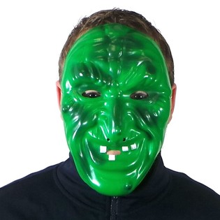WITCHES GREEN MASK (9 pcs.)