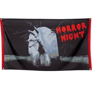 Large Horror Night Banner 150 x 90 cm (7 pcs)