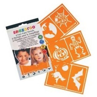SNAZAROO - 6 Face Painting Stencils (12 pcs.)