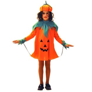 Kids Pumpkin Dress Costume - Size 98