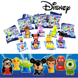 *** *** CHEAP SPOT WIKKEEZZ DISNEY CHARACTERS AND STICKER IN BAG (300ST).