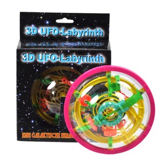*** *** GREAT GADGET 3D UFO MAZE (3 pcs.)