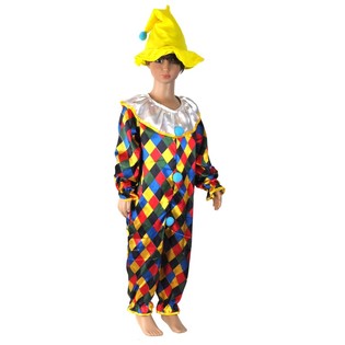 CLOWNS CHILDREN'S COSTUME - SIZE 6
